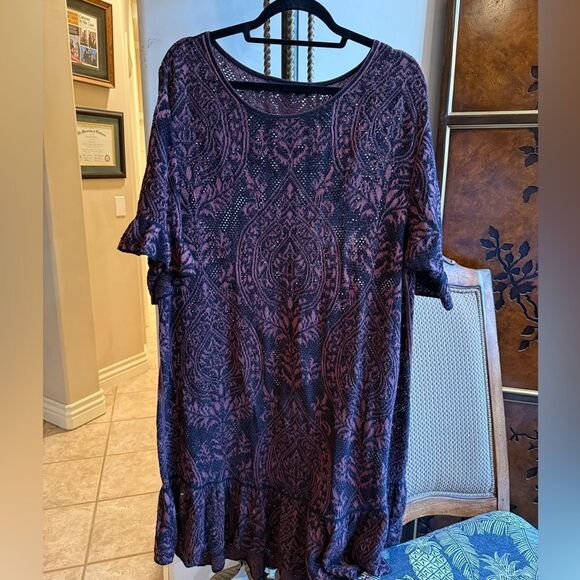 Peruvian Connection Mesh Dress - Picture 1 of 16